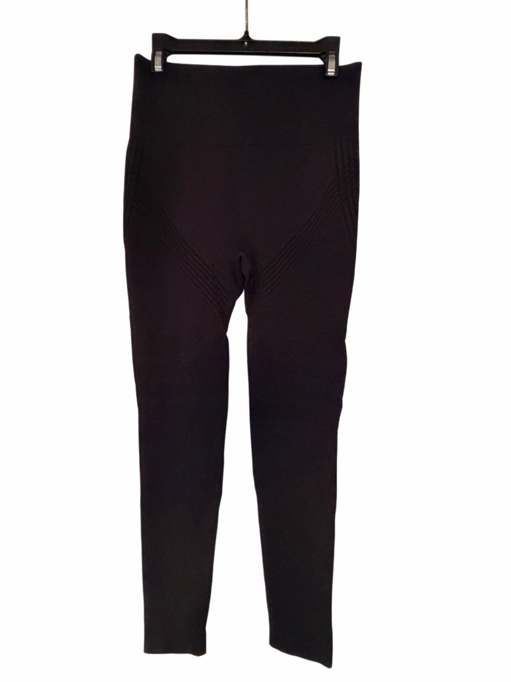 Woman’s High-Waist Ribbed Stretch Control Top Leggings